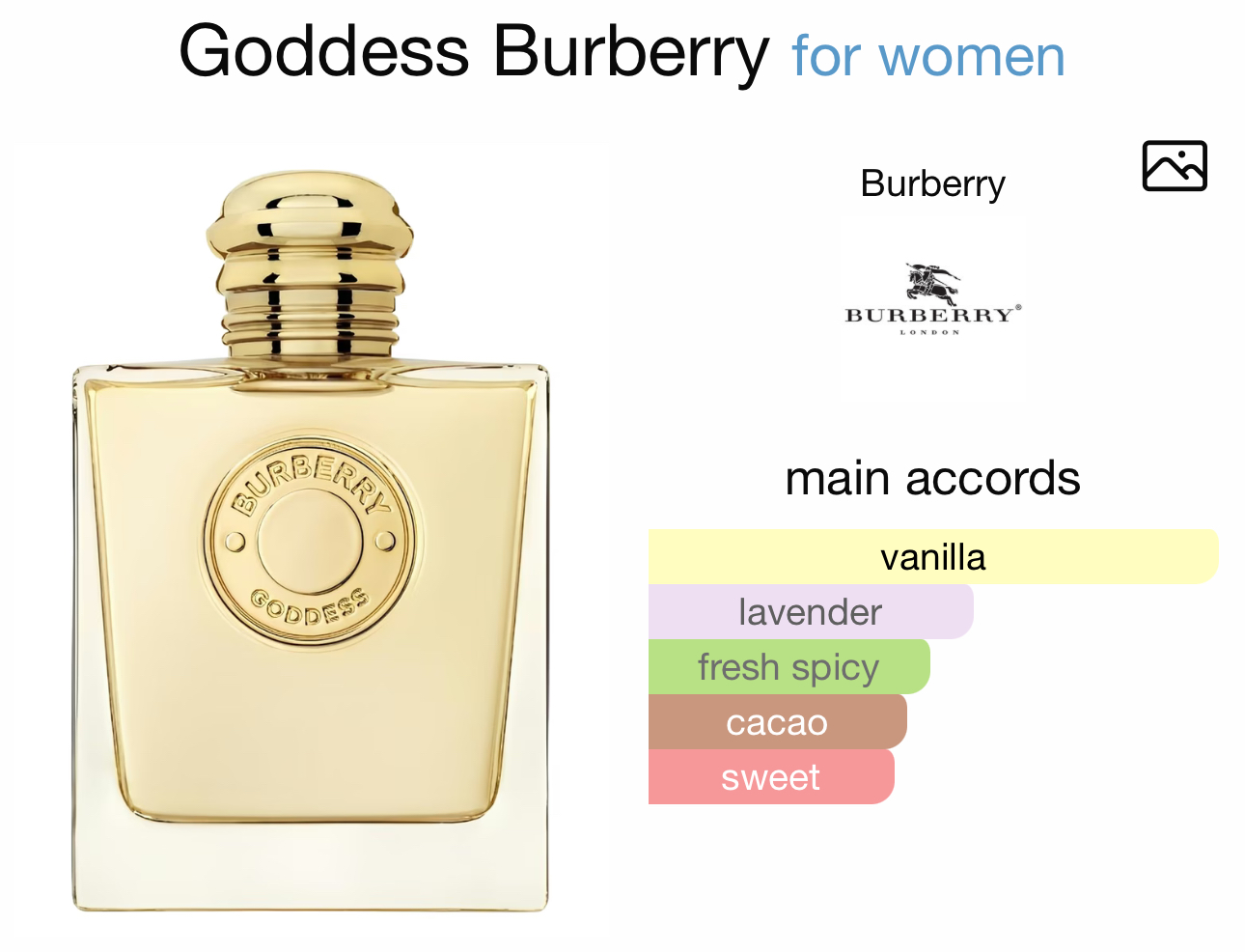 Burberry Goddess
